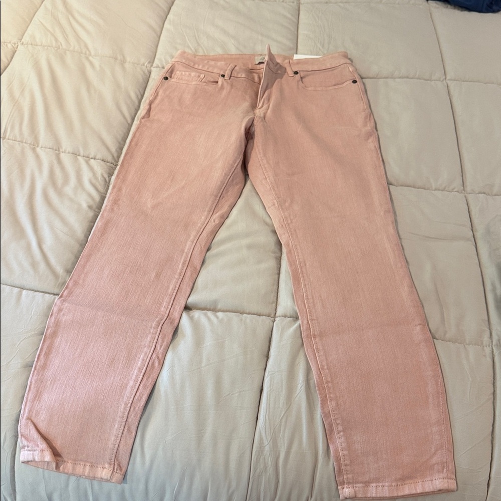 LOFT Blush Denim Pants